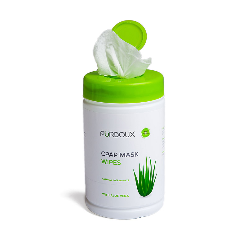 CPAP cleaning wipes