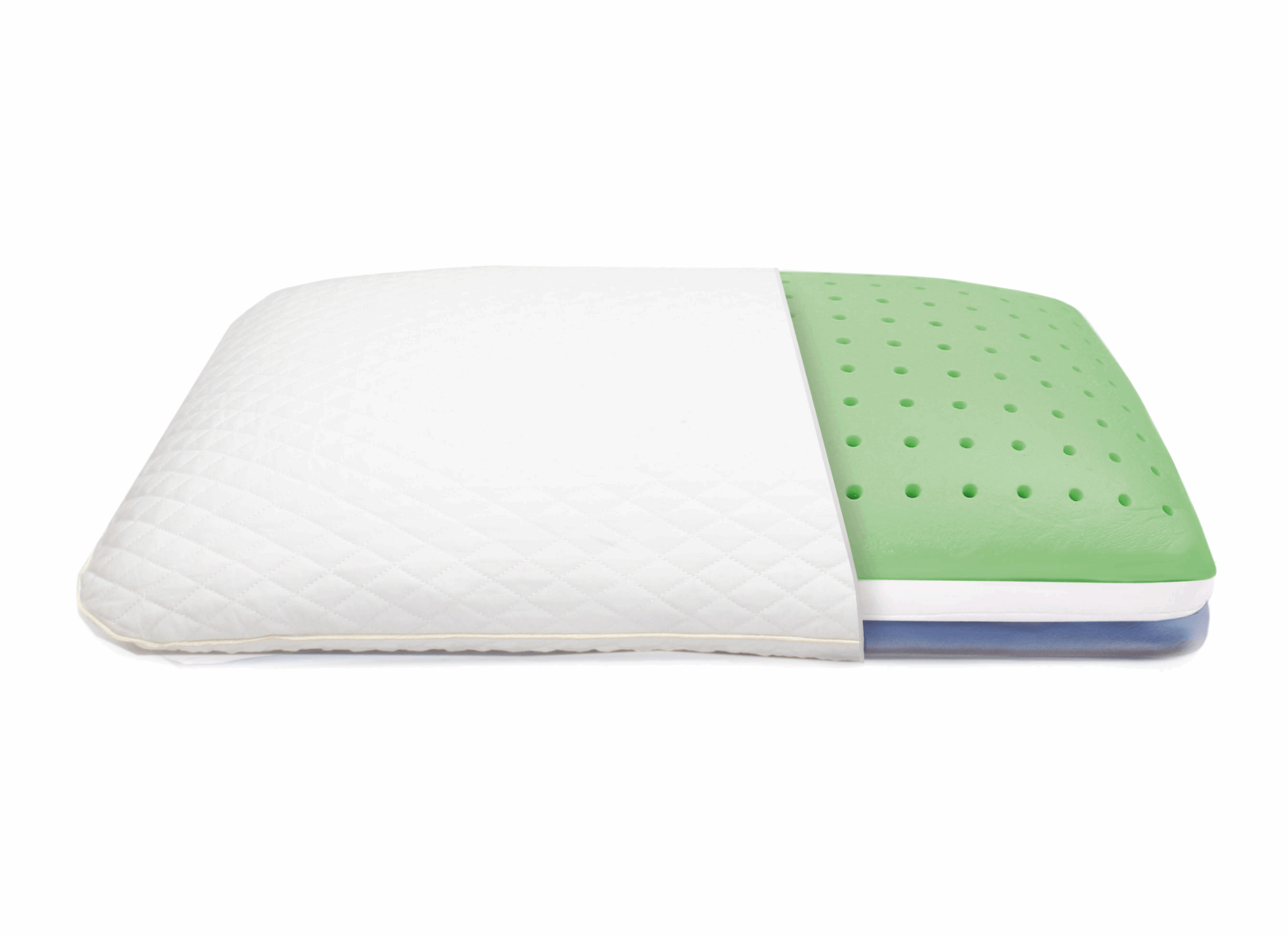 Best in Rest™ 2 in 1 Memory Foam Pillow